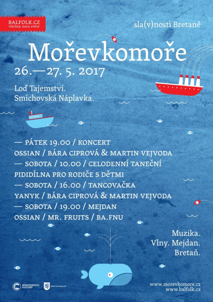 Mořevkomoře: sla(v)nosti Bretaně 2017 @ Loď Tajemství | Czechia